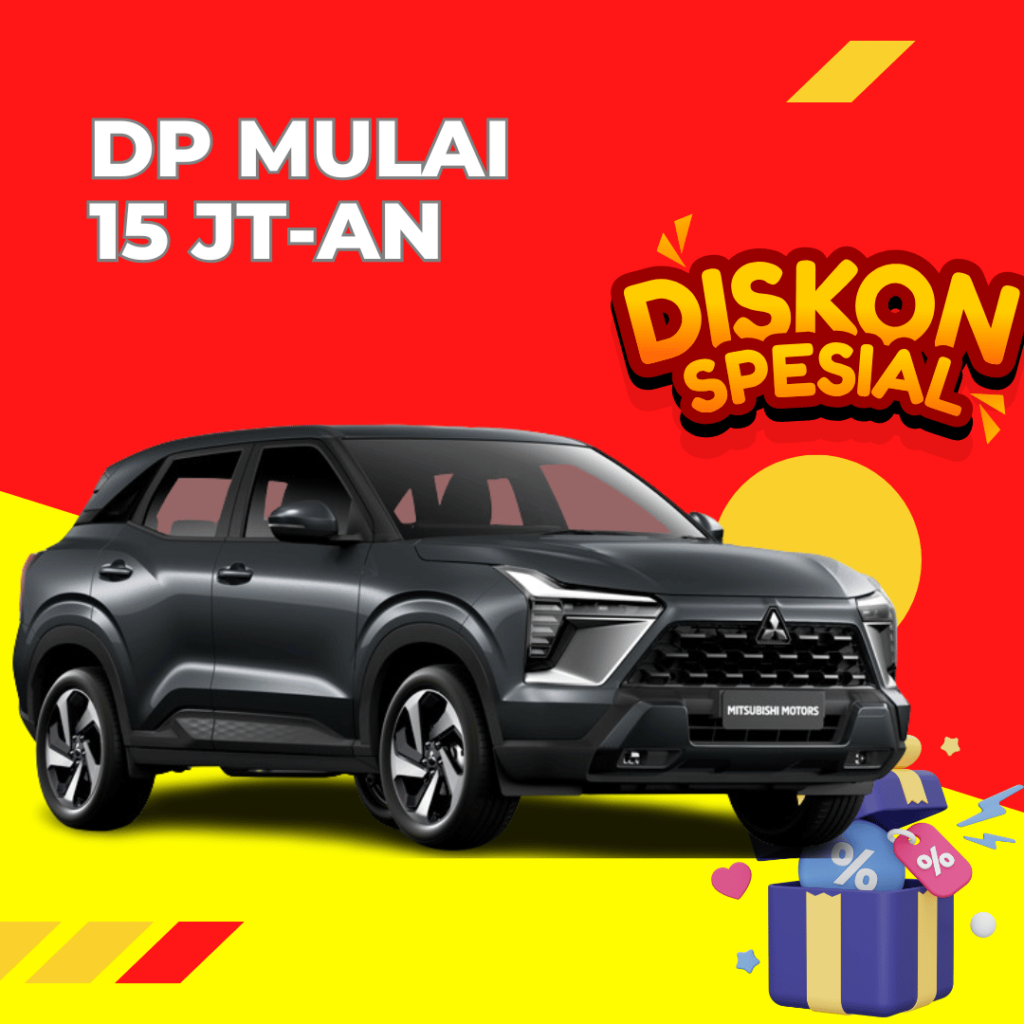 Promo Dealer Mitsubishi Jakarta Pusat - Kredit Mitsubishi XForce DP Ringan